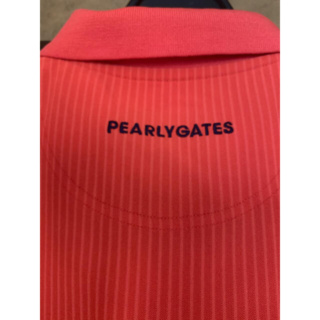 PEARLY GATES(パーリーゲイツ)のパーリーゲイツ  レディース　ポロシャツ　サイズ2 スポーツ/アウトドアのゴルフ(ウエア)の商品写真