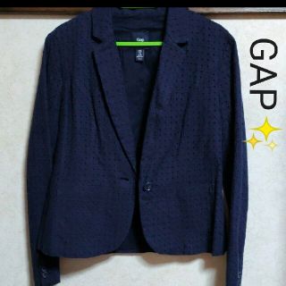 ギャップ(GAP)の美品✨❗GAP✨ アイレットブレザー ジャケット 春 夏 秋(テーラードジャケット)