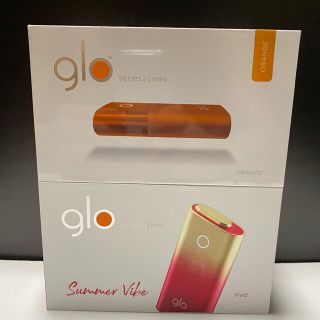 グロー(glo)のお早めにどうぞ！！glo series2 mini オレンジとビビッド(タバコグッズ)