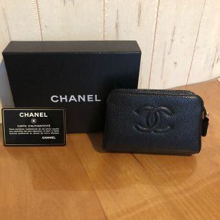 シャネル(CHANEL)の『最終お値下げ』シャネル　ポーチ　キャビアスキン(ポーチ)