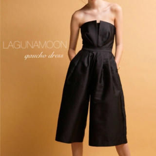 ラグナムーン(LagunaMoon)のラグナムーン ドレス ガウチョ オールインワン トップス付 完売品 新品(その他ドレス)