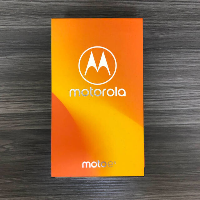 交換無料！ 【モトローラ】MOTOROLA - Motorola moto SIMフリー e5 スマートフォン本体