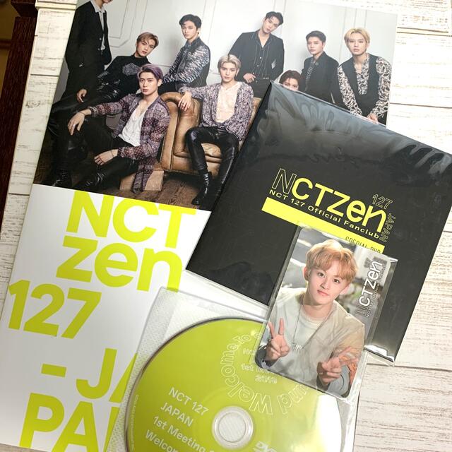 NCT127 会報 会誌 トレカ マーク DVD ペンミ 雑誌 NCT 127