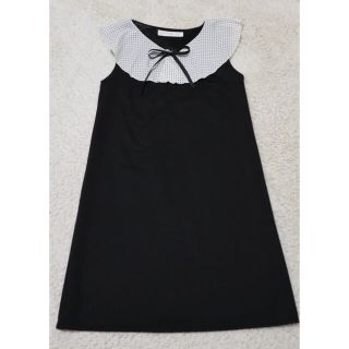 トッコ(tocco)のtocco closet トッコクローゼット ドット襟 ワンピース(ひざ丈ワンピース)