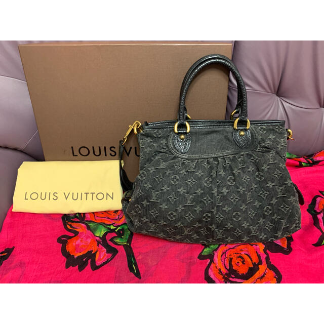 最も優遇の ルイ - VUITTON LOUIS ヴィトンバッグ カビィ ネオ デニム