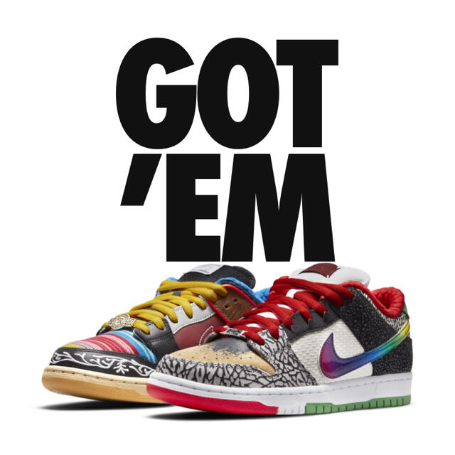 NIKE SB ダンク LOW What The Paul