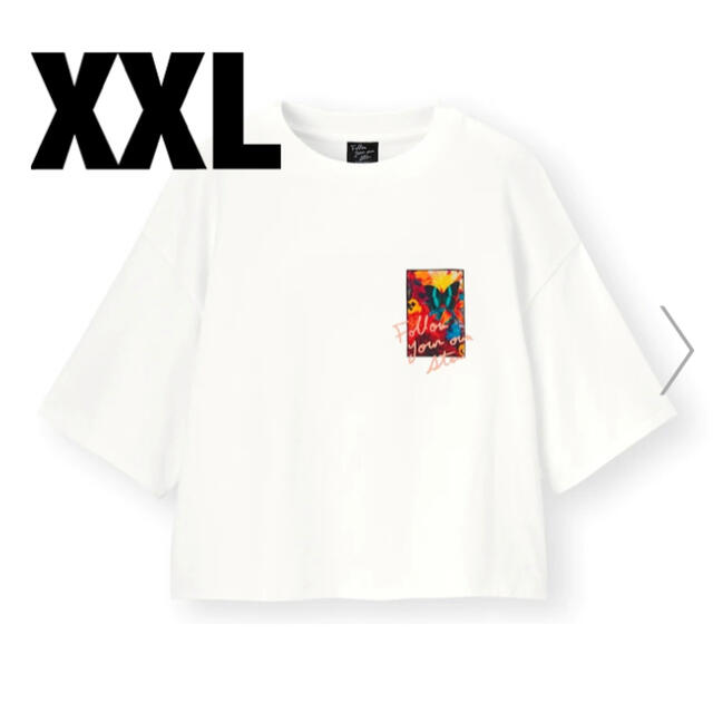 GU(ジーユー)のGU 蜷川実花 Tシャツ XXL レディースのトップス(Tシャツ(半袖/袖なし))の商品写真