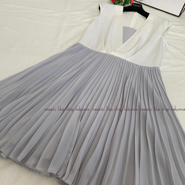 ❤︎42,40相当❤︎ 梅雨に✳︎夏に✳︎軽やかシフォン涼しげワンピ ... Rene・ルネ✳︎完売ワンピース・フォクシー