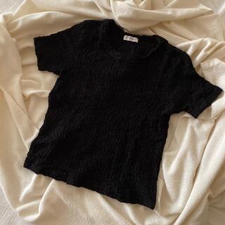 【MAMU】Wrinkle Tee / Black(Tシャツ(半袖/袖なし))