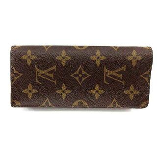 ルイヴィトン(LOUIS VUITTON)のルイヴィトン 眼鏡ケース エテュイリュネット サーンプル 茶色 M62962(その他)