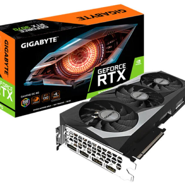 GIGABYTE RTX 3070GDDR68GB搭載ポート