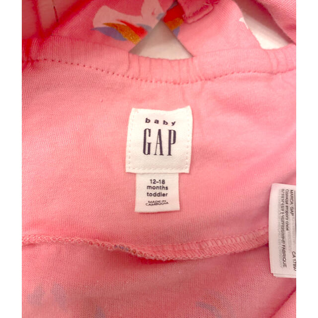 babyGAP(ベビーギャップ)のbaby gapワンピース12〜18ヶ月 キッズ/ベビー/マタニティのベビー服(~85cm)(ワンピース)の商品写真