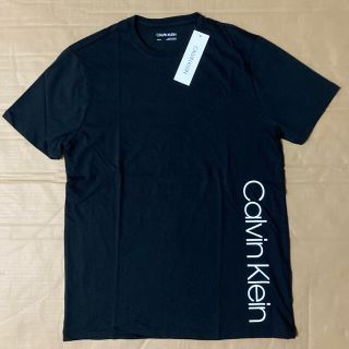 カルバンクライン(Calvin Klein)の新品   Calvin Klein カルバンクラインロゴTシャツ M ブラック(Tシャツ/カットソー(半袖/袖なし))