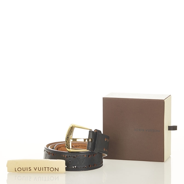 LOUIS VUITTON(ルイヴィトン)のルイ ヴィトン ベルト レディース 美品 レディースのファッション小物(ベルト)の商品写真