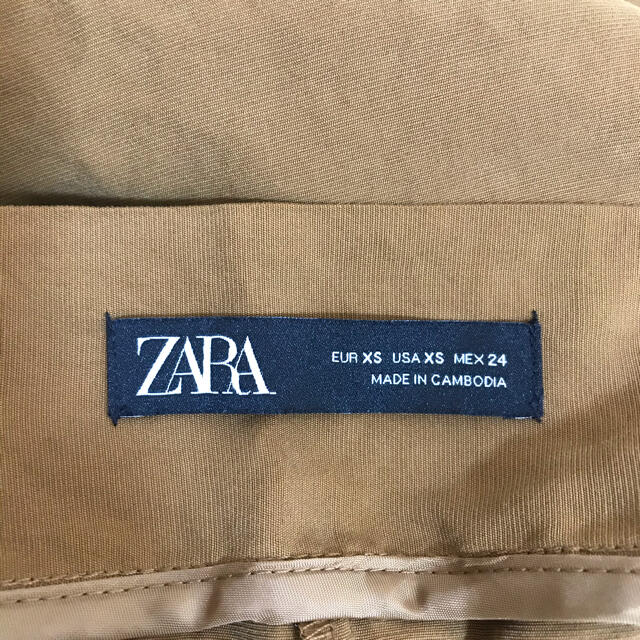 ZARA(ザラ)の試着のみ ZARA ベルト付パンツ レディースのパンツ(カジュアルパンツ)の商品写真