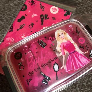 バービー(Barbie)のバービー♡Barbie お弁当箱 & ランチクロス　SET(弁当用品)