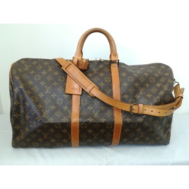 LOUISVUITTON ルイ・ヴィトン モノグラム キーポルバンドリエール55