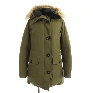 カナダグース(CANADA GOOSE)のカナダグース シタデル ダウンコート コヨーテファー 国内正規 S/P カーキ(ダウンコート)