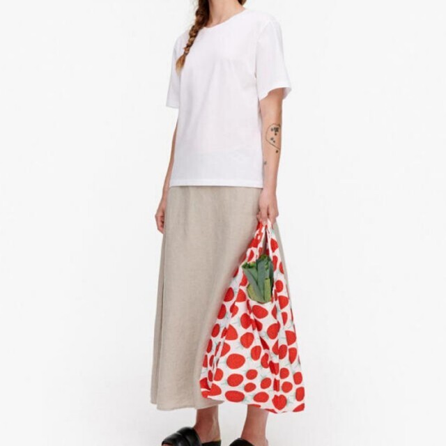 marimekko(マリメッコ)の新品未開封　【marimekko】マリメッコ　傘　エコバッグ　国内正規品 レディースのファッション小物(傘)の商品写真