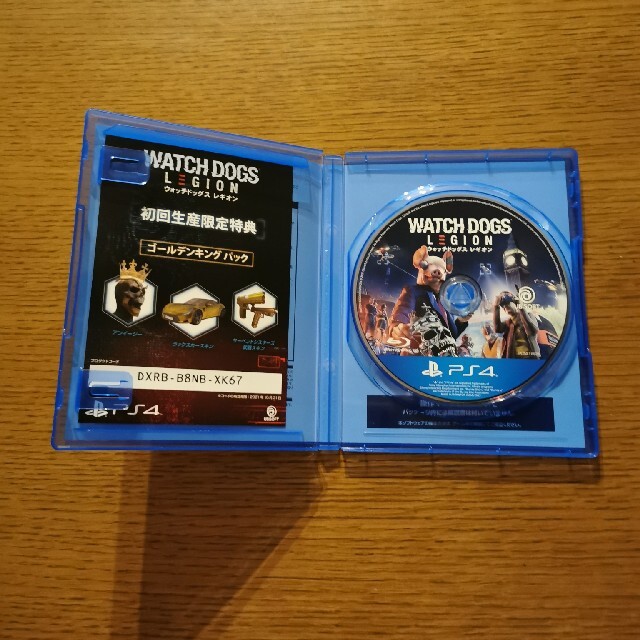 ウォッチドッグス レギオン PS4 エンタメ/ホビーのゲームソフト/ゲーム機本体(家庭用ゲームソフト)の商品写真