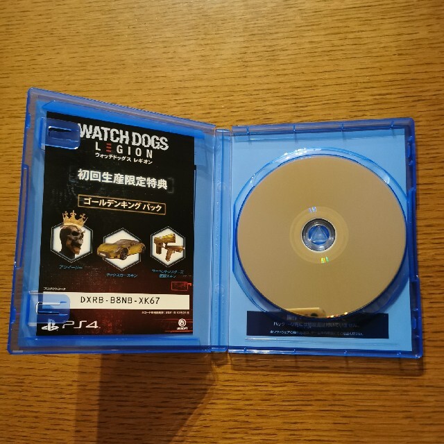 ウォッチドッグス レギオン PS4 エンタメ/ホビーのゲームソフト/ゲーム機本体(家庭用ゲームソフト)の商品写真