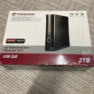 トランセンド(Transcend)のtranscend  TS2TSJ35T3     2TB 外付けHDD(PC周辺機器)