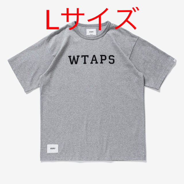 WTAPS 21SS COLLEGE SS COTTON grey L