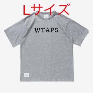 ダブルタップス(W)taps)のWTAPS 21SS COLLEGE SS COTTON grey L(Tシャツ/カットソー(半袖/袖なし))