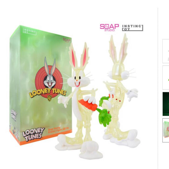 INSTINCTOY Bugs Bunny Erosion  G.I.D ver エンタメ/ホビーのフィギュア(アメコミ)の商品写真