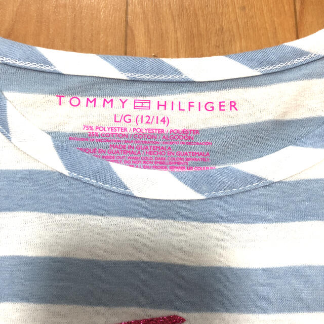 TOMMY HILFIGER(トミーヒルフィガー)のTOMMY HILFIGER   Tシャツ キッズ/ベビー/マタニティのキッズ服女の子用(90cm~)(Tシャツ/カットソー)の商品写真