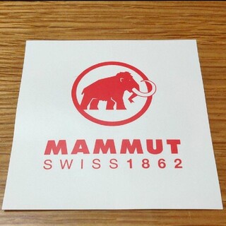 マムート(Mammut)の新品未使用限定MAMMUTマムートステッカーロゴ(登山用品)