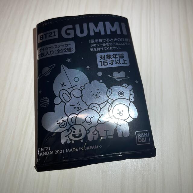 防弾少年団(BTS)(ボウダンショウネンダン)のBT21 GUMMI グミ　シール　ステッカー インテリア/住まい/日用品の文房具(シール)の商品写真