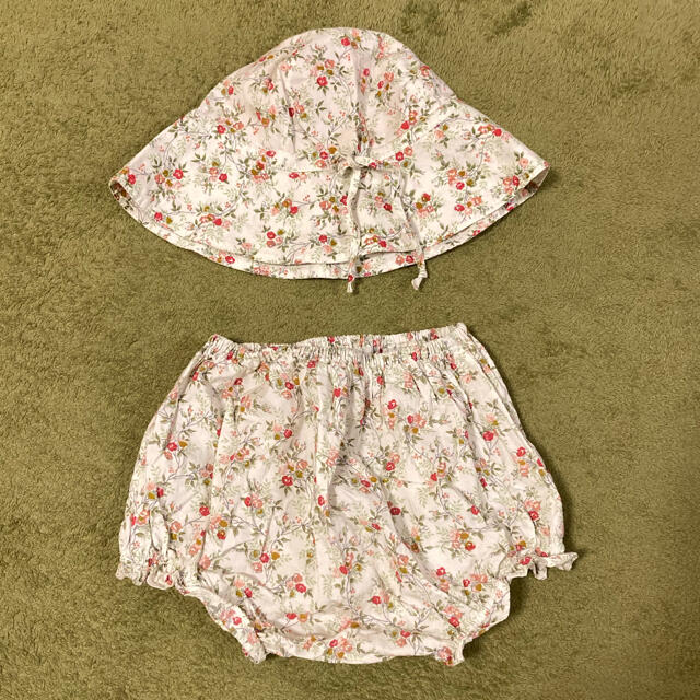 帽子　ブルマ キッズ/ベビー/マタニティのベビー服(~85cm)(パンツ)の商品写真