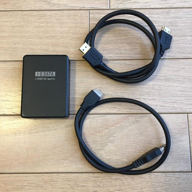 IODATA(アイオーデータ)のIO DATA USB グラフィックアダプター スマホ/家電/カメラのPC/タブレット(PC周辺機器)の商品写真