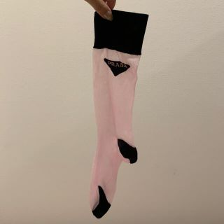 エディットフォールル(EDIT.FOR LULU)のPRADA pink see through socks(ソックス)