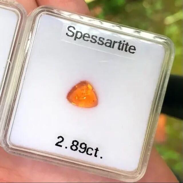 【お客】とんがりカボションマンダリン2.89ct❤︎