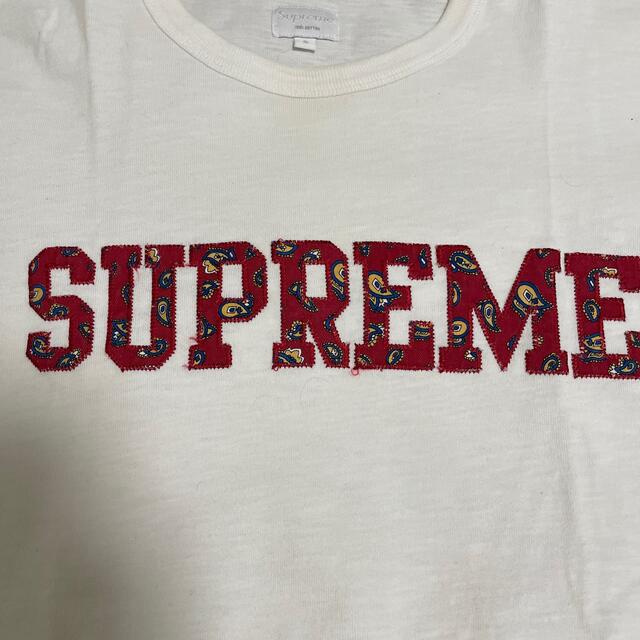 Supreme(シュプリーム)のsupreme ペイズリー　ロンT S メンズのトップス(Tシャツ/カットソー(七分/長袖))の商品写真