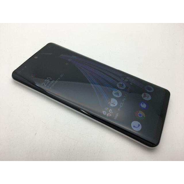 SHARP(シャープ)の新品同様 SIMフリー au AQUOS zero2 SHV47ホワイト119 スマホ/家電/カメラのスマートフォン/携帯電話(スマートフォン本体)の商品写真