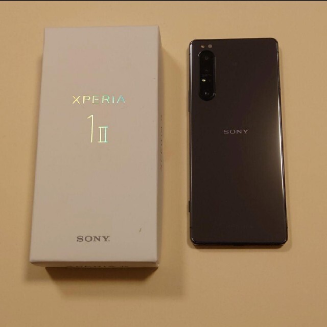 Xperia(エクスペリア)のXperia1Ⅱ デュアルSIM RAM12GB スマホ/家電/カメラのスマートフォン/携帯電話(スマートフォン本体)の商品写真