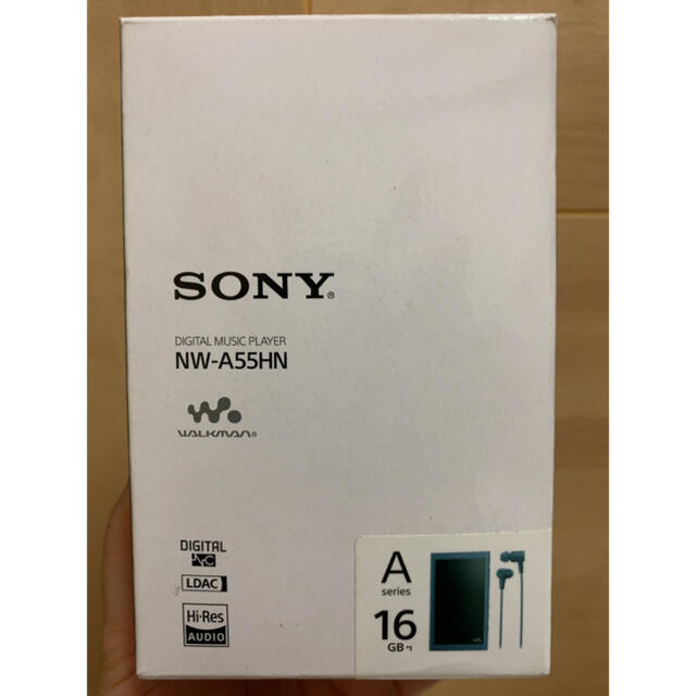 SONY(ソニー)のSONY ウォークマン　NW-A55  スマホ/家電/カメラのオーディオ機器(ヘッドフォン/イヤフォン)の商品写真