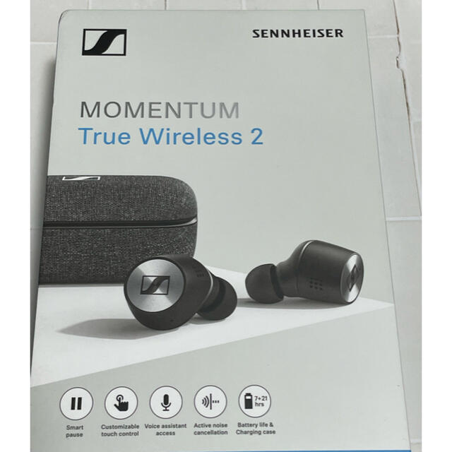 SENNHEISER(ゼンハイザー)のSENNHEISER MOMENTUM True Wireless2 スマホ/家電/カメラのオーディオ機器(ヘッドフォン/イヤフォン)の商品写真