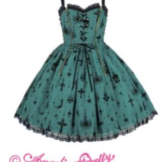 アンジェリックプリティー(Angelic Pretty)のAngelic Pretty Holy Lantern JSK＋クリップ(ひざ丈ワンピース)