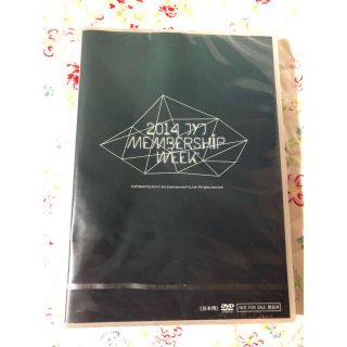 ジェイワイジェイ(JYJ)の新品未開封JYJ MEMBERSHIPWEEK 2014DVD(ミュージック)