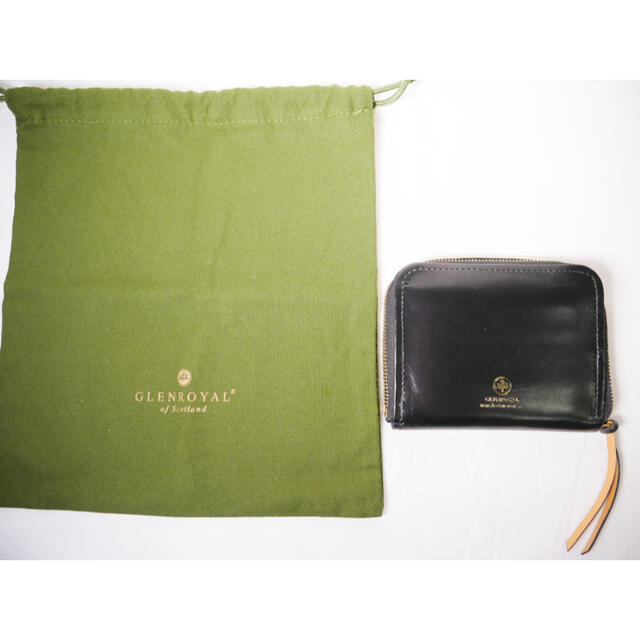 GLENROYAL - 【正規店購入品】グレンロイヤル ブラック 財布 ジップ