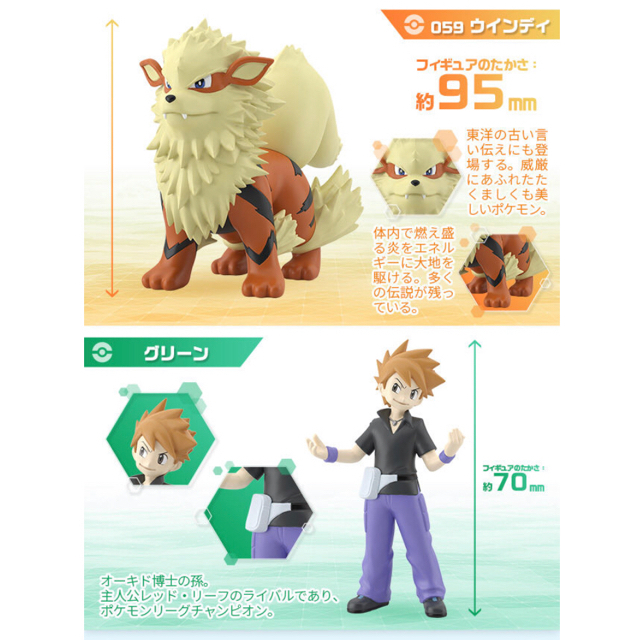 BANDAI(バンダイ)のポケモンスケールワールド カントー地方   5体セット　　限定品 エンタメ/ホビーのフィギュア(ゲームキャラクター)の商品写真