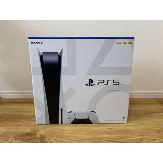 プレイステーション(PlayStation)の【新品未開封】 ＰＳ５ ディスクドライブ搭載モデル 正規店購入 即日発送(家庭用ゲーム機本体)