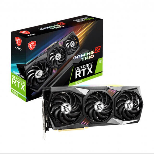 MSI GeForce RTX 3080 GAMING Z TRIO 10GPCパーツ