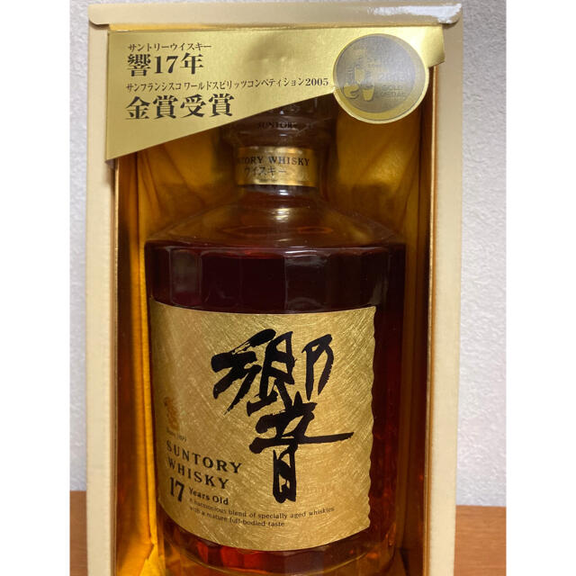 未開栓】サントリー 響17年 両面ゴールドラベル 43%750ml 箱付き - 飲料 未開栓】サントリー 響17年 両面ゴールドラベル 43%750ml 箱付き - 飲料