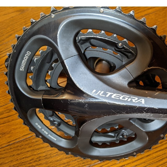 ヴィンテージ復刻 ☆美品 3枚歯☆ シマノULTEGRA TRIPLE FC-6703 175mm