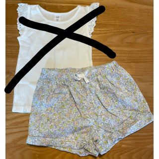 ベビーギャップ(babyGAP)の専用babyGAP 花柄ショートパンツ(パンツ/スパッツ)